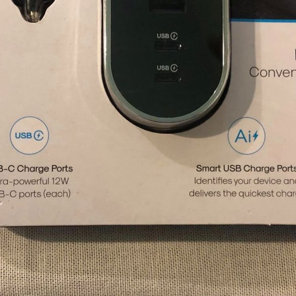 NIP Atomi 40W Multi Port Car Charger - Picture 8 of 10